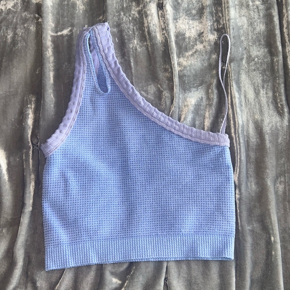 Urban Outfitters Lavender One-Shoulder Top